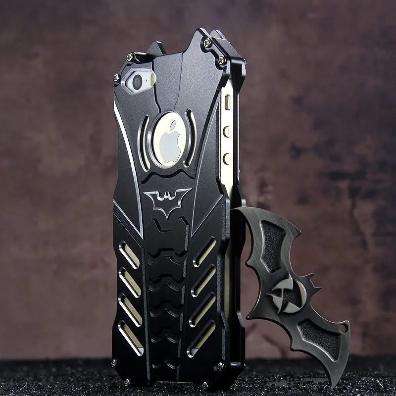 Vector Quest: Luxury Shockproof Cover Aluminum Alloy Armor case For iPhone 15 14 13 12 11