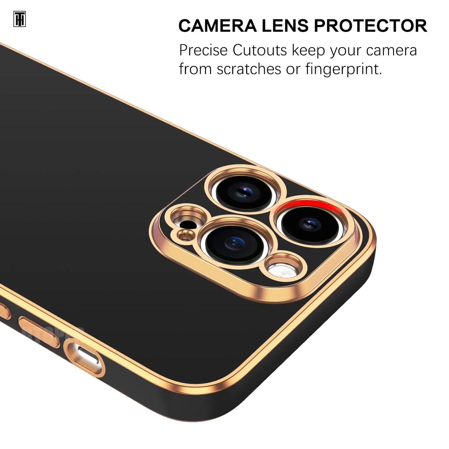 Vector Quest: Luxury Case, Glossy Shockproof Protective Cover For iPhone 16 15 14