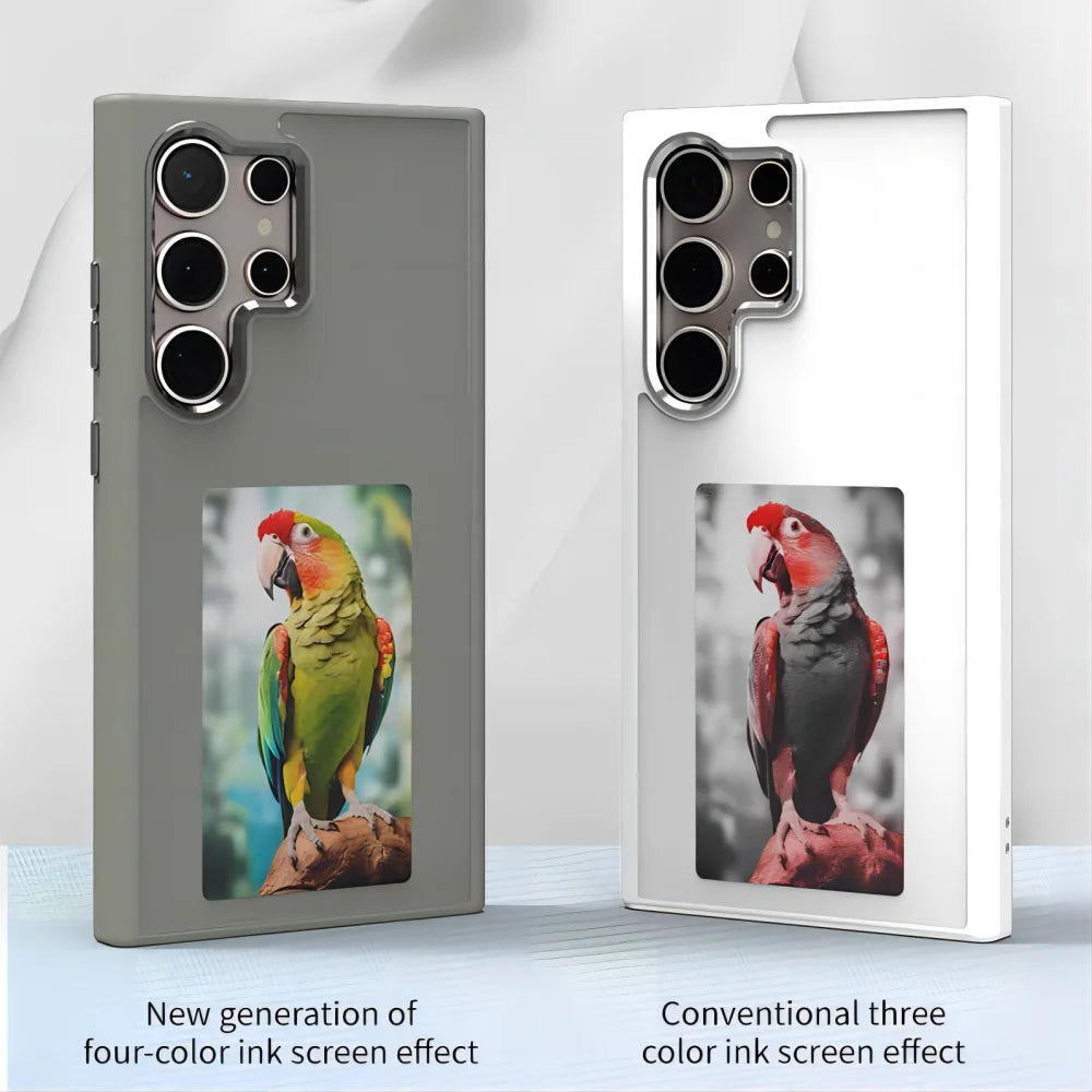 Vector Quest: Screen Projection phone Case with AI Smart technology, changeable imagery Samsung S24 S23