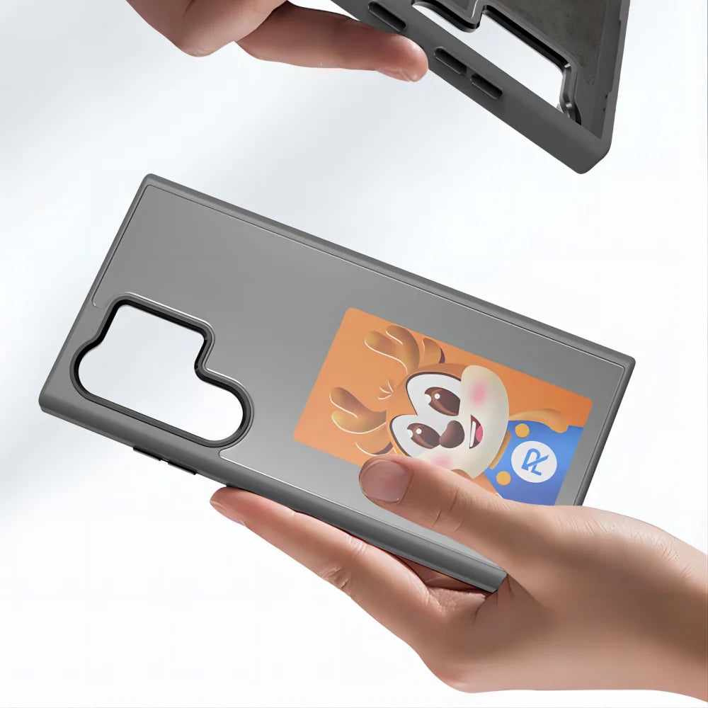 Vector Quest: Screen Projection phone Case with AI Smart technology, changeable imagery Samsung S24 S23
