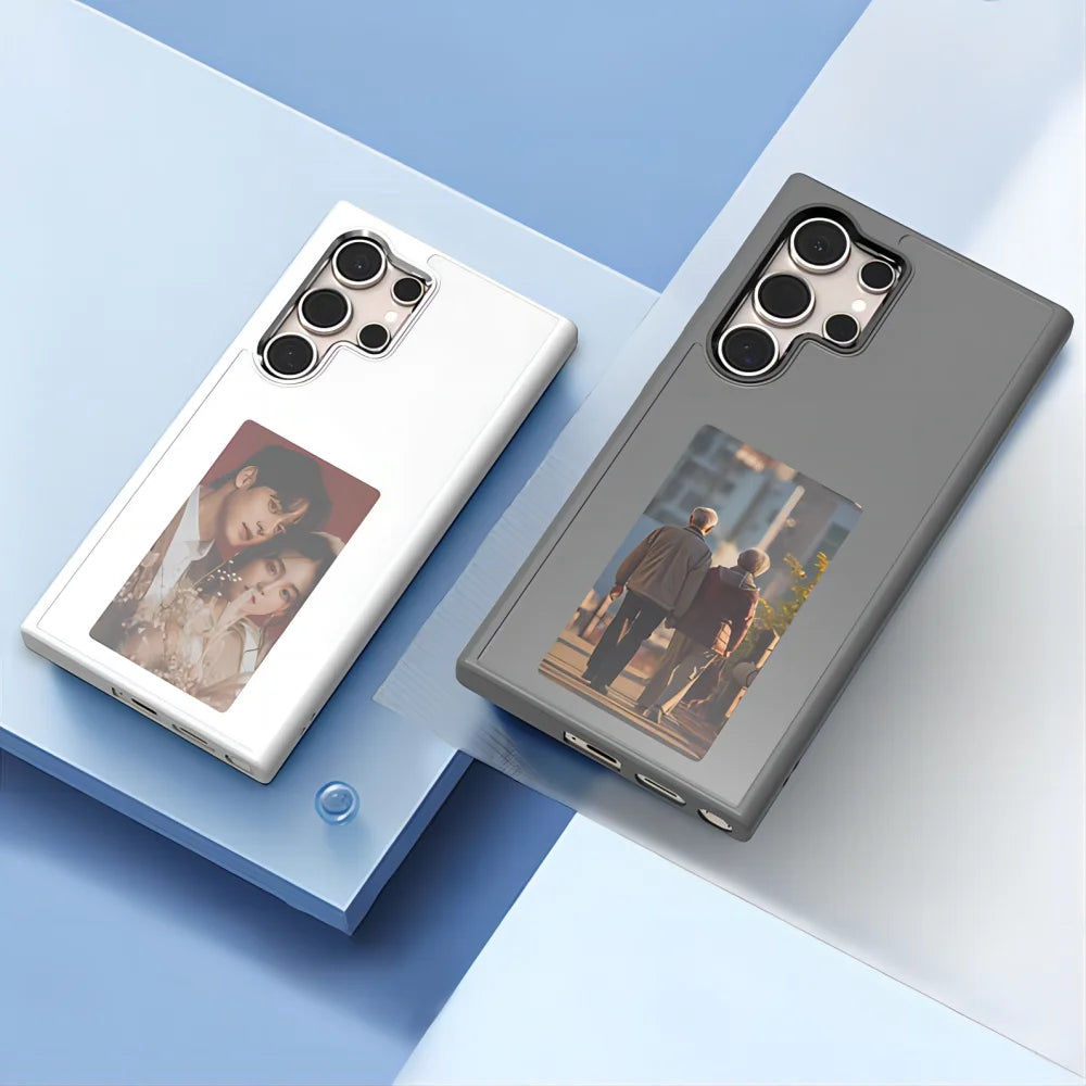 Vector Quest: Screen Projection phone Case with AI Smart technology, changeable imagery Samsung S24 S23
